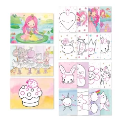 Depesche 11335 Prinzessin Princess Mimi Glitter Fun Ausmalbilder +Glitzerkleber -Kuscheiz Geschäft 0011335 0011335 11335 3 image zoom