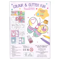Depesche 11335 Prinzessin Princess Mimi Glitter Fun Ausmalbilder +Glitzerkleber -Kuscheiz Geschäft 0011335 0011335 11335 7 image zoom