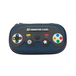 Depesche 11490 Monster Cars Schlampertasche Controller Blau