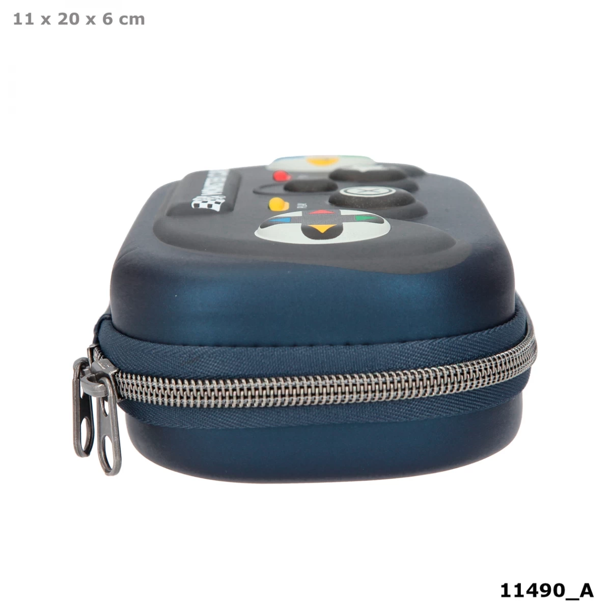 Depesche 11490 Monster Cars Schlampertasche Controller Blau 2 Depesche 11490 Monster Cars Schlampertasche Controller Blau – Bild 2