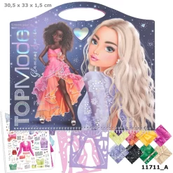 Depesche 11711 Create Your -Glamour Special- Malbuch Kreativbuch Mit Tragegriff