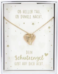 Depesche 11739 _008 Schutzengel Kette +Geschenkbox Ob Heller Tag Ob Dunkle Nacht