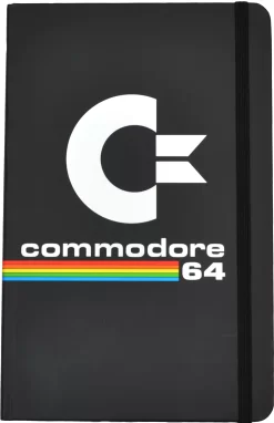 Commodore C64 Notizbuch A5 Hardcover Schwarz