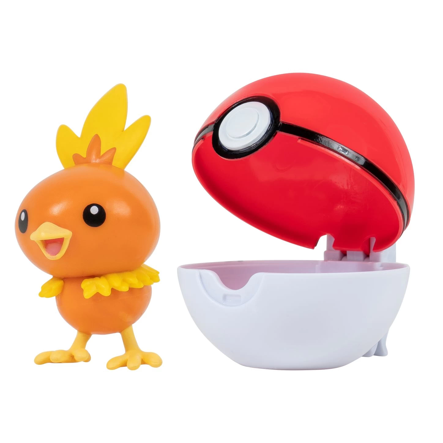 Jazwares PKW0157 Pokemon Figur + Pokeball Clip'n'Go - Flemmli – Bild 2