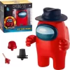 Among Us Action Figur Ca. 20cm Im Display Inkl. 5 Gegenstände Serie 1 - Rot