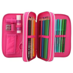 Depesche 10529 Miss Melody 3-fach Federtasche Rosa Gefüllt Mit Streichpailletten -Kuscheiz Geschäft 10529 5 4010070429522 a feta 0419 300dpi 1