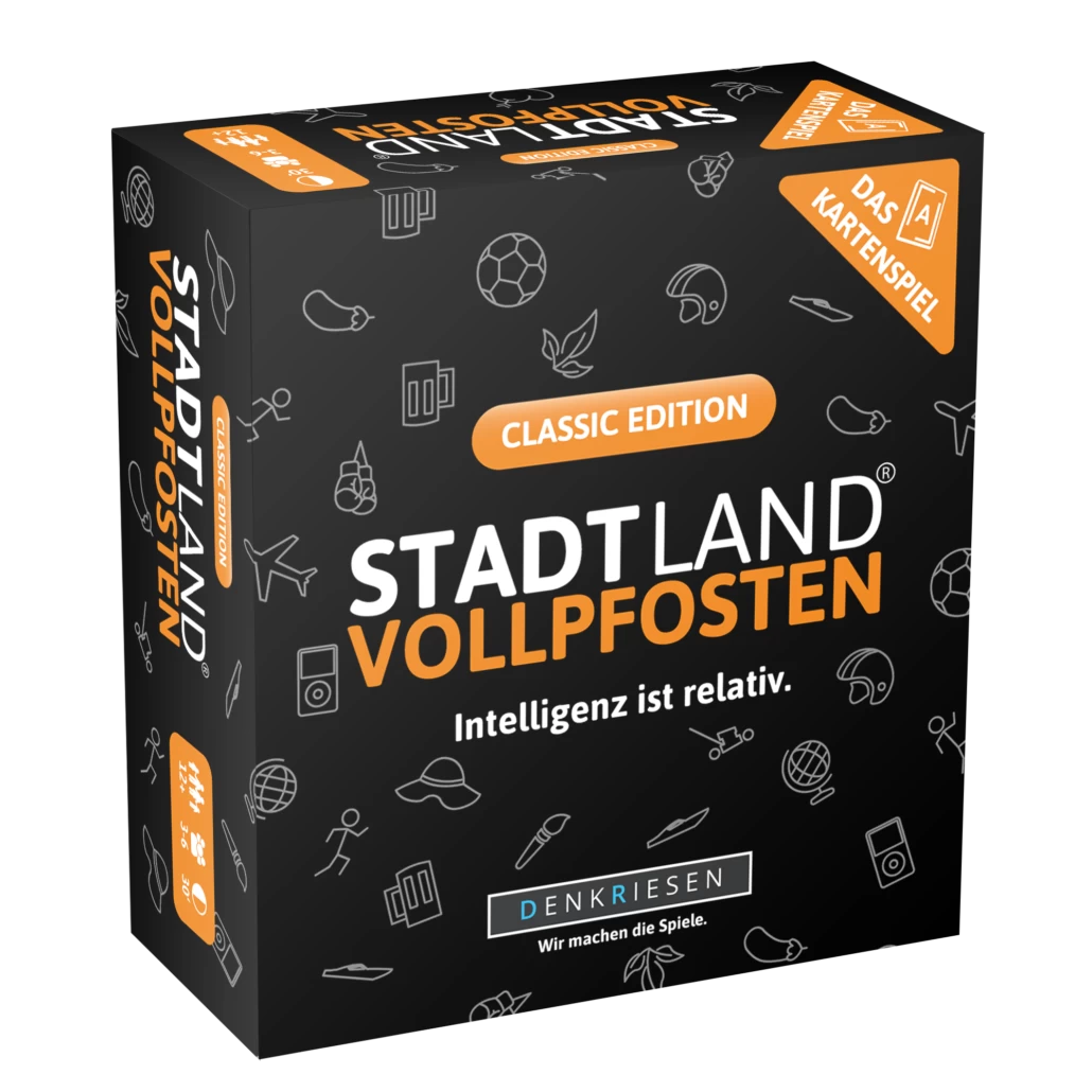 Stadt Land Vollpfosten Classic Edition Das Kartenspiel Ab 12 Jahren Reisespiel 1 Stadt Land Vollpfosten Classic Edition Das Kartenspiel Ab 12 Jahren Reisespiel