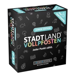 Stadt Land Vollpfosten Junior Edition Das Kartenspiel Ab 12 Jahren Reisespiel