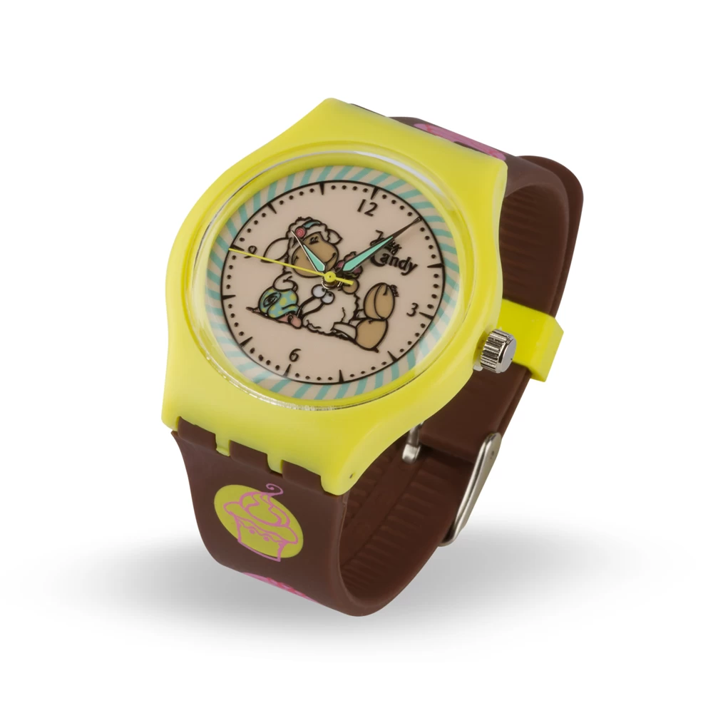 Nici 14110 Armbanduhr Jolly Mäh Schaf Jolly Candy Gelb-braun In Geschenkdose 1 Nici 14110 Armbanduhr Jolly Mäh Schaf Jolly Candy Gelb-braun In Geschenkdose
