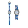 BB Klostermann Kinderuhr 3D Fußball Blau 20531