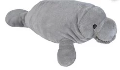 Wild Republic 22474 Rundschwanz-Seekuh Manatee Ca 30cm Plüsch