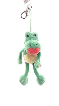 Nici 23161 Schlüsselanhänger Frosch Kussmund Ca 15cm Mit Karabiner Plüsch