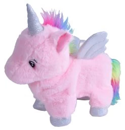 Wild Republic 24621 Selbstlaufendes Rosa Einhorn Ca 30cm Plüschüberzug