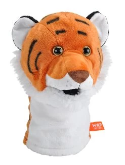 Wild Republic 25682 Wild Calls Handpuppe Tiger Mit Sound Plüsch