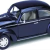 Welly NEX VW Beetle Käfer Schwarz 1:24 Sammlermodell Metall Auto 30220536