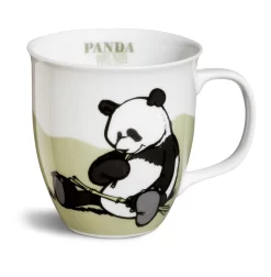 Nici 32505 Porzellantasse Panda Fu Bao Mit Bambus Hellgrün Kaffeetasse Teetasse