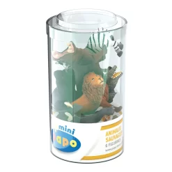 Papo 33106 Mini Savanne Inkl. 6 Figuren Isiplay Aufbau 33020 -Kuscheiz Geschäft 33020