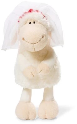 Nici 33783 Weißes Schaf Jolly Mäh Braut Bride 50cm Plüsch Just Married