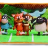 Nici 36488 Kissen Rechteckig Timmy Das Schäfchen Sportwettkampf 43x25cm Plüsch