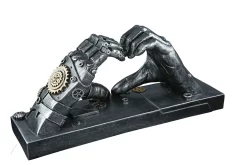 Gilde 37049 Steampunk Figur Hand Herzform 35cm Dekoration -Kuscheiz Geschäft 37049 4 9 8