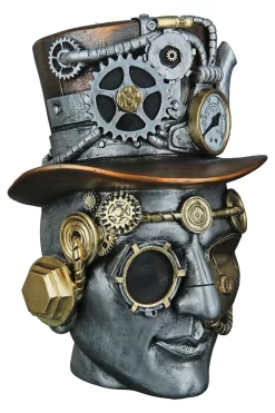 Gilde 37151 Steampunk Figur Kopf Männlich Ca. 20cm Dekoration -Kuscheiz Geschäft 37151 2 2