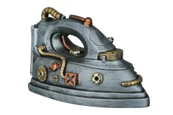 Gilde 37153 Steampunk Buchstütze Bügeleisen 24cm Dekoration