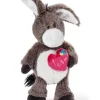 Nici 38574 LOVE Esel Mit Herz Ca 35cm Schlenker Plüsch Kuscheltier Liebe