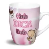 Nici 40829 Tasse Schaf Jolly Mäh Hab Dich Lieb Porzellan Kaffeetasse 310ml