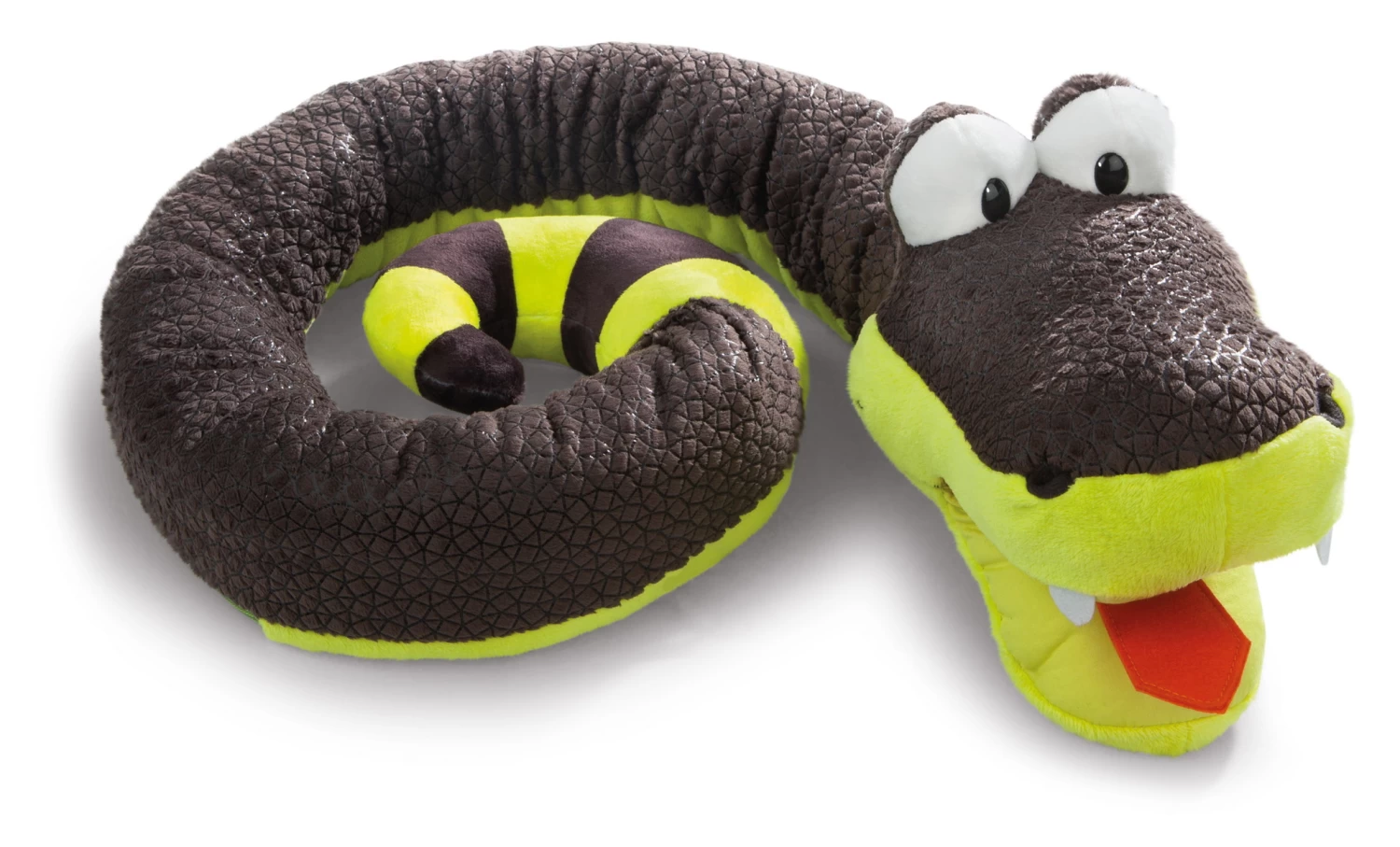 Nici 41095 Fleecedecke Mit Schlange Sascha Plüsch Als Hülle Ca 110x180cm 2 Nici 41095 Fleecedecke Mit Schlange Sascha Plüsch Als Hülle Ca 110x180cm – Bild 2