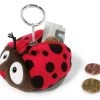 Nici 41518 Classic Bear Münztäschchen Marienkäfer Figürlich Plüsch