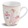 Nici 42710 Tasse Rosa Lama La-La-Love-You Porzellan Kaffeetasse Teetasse 310ml