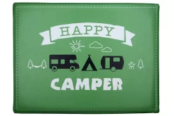 Gilde Bierkasten Sitzkissen "Happy Camper" Ca. 44x34cm Sitzpolster Grün 42979 -Kuscheiz Geschäft 42979 3 5