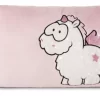 Nici 43261 Kissen Einhorn-Baby Theofina Glitzernd Rosa Ca 43x25cm Plüsch