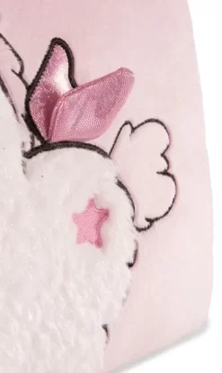 Nici 43261 Kissen Einhorn-Baby Theofina Glitzernd Rosa Ca 43x25cm Plüsch -Kuscheiz Geschäft 43261 05 HA me