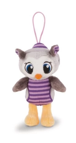 Nici 43969 Schlafmützen Eule Olafina Ca 14cm Mit Loop Schlaufe Plüsch