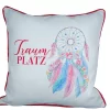Gilde 44084 Stoffkissen "Traumplatz" Gefüllt Ca. 45x45 Cm