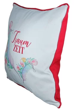 Gilde 44084 Stoffkissen "Traumzeit" Gefüllt Ca. 45x45 Cm