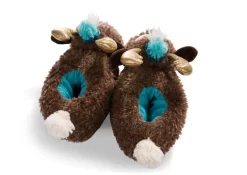 Nici 44130 Hausschuhe Rentier Reny Heart Firgürlich Plüsch Gr 34-37 (M) -Kuscheiz Geschäft 44130 02 ZA 2048x1447