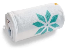 Nici 44158 Kuschel-Decke Winter Glamour Rentier Gans Pinguin 125x160cm Plüsch -Kuscheiz Geschäft 44158 03 ZA me