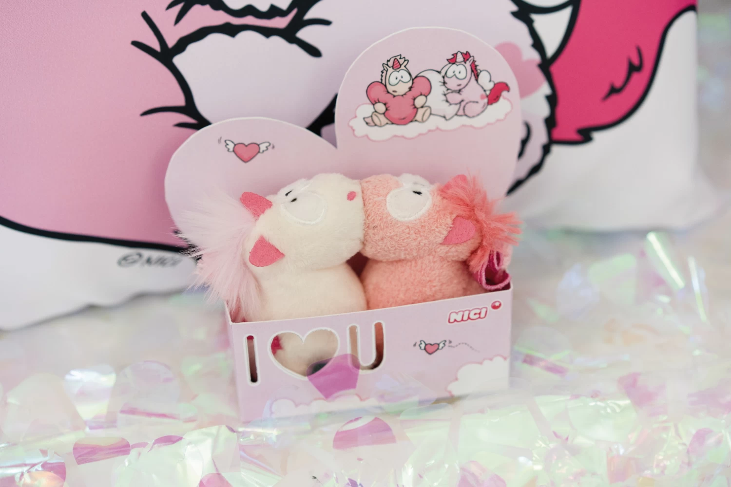 Nici 44378 Pärchen-Schlüsselanhänger Einhorn Theodor & Pink Harmony LOVE 1 Nici 44378 Pärchen-Schlüsselanhänger Einhorn Theodor & Pink Harmony LOVE