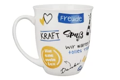 Gilde 44518 Jumbo-Tasse "Zum Abschied" Ca 400ml Porzellan -Kuscheiz Geschäft 44518 3
