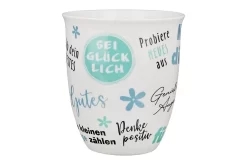 Gilde 44519 Jumbo-Tasse "Zeit Für Dich" Ca 400ml Porzellan -Kuscheiz Geschäft 44519 2 1