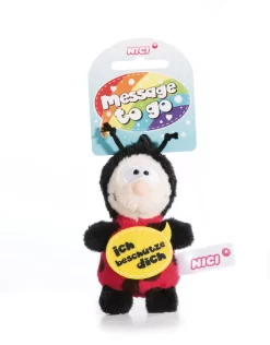 Nici 44863 Message To Go Loop 8cm Marienkäfer – Ich Beschütze Dich