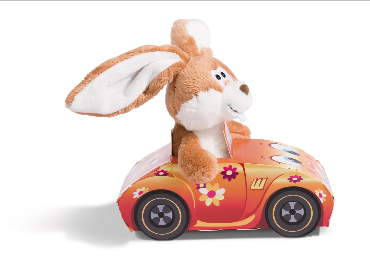 Nici 45001 Nici On Board Mit Geschenkverpackung Hase Auto 15cm Plüsch 2 Nici 45001 Nici On Board Mit Geschenkverpackung Hase Auto 15cm Plüsch – Bild 2