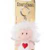 Nici 46121 Schlüsselanhänger Schutzengel Weiß Mit Herz 7cm Plüsch