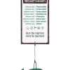 Gilde Alu Schild Wetterstation "Garten" 30x14cm Inkl. Gieskannen-Anhänger 46178