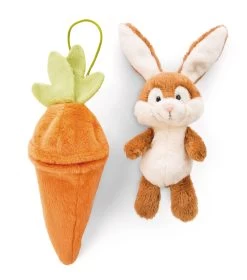 Nici 48089 Brauner Hase In Karotte 15cm Mit Loop Plüsch Spielset Kuscheltier -Kuscheiz Geschäft 47348 04 ZA Frei 1806x2048