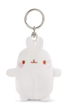 Nici 47740 Schlüsselanhänger Hase Molang 8cm Plüsch Kuscheltier Kawaii