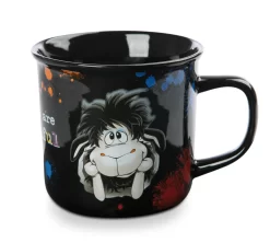 Nici 48255 Tasse Schwarzes Schaf Jerome 10cm Comic Wolf Ulvy & Friends 400ml -Kuscheiz Geschäft 48255 04 ZA Frei 2048x1838