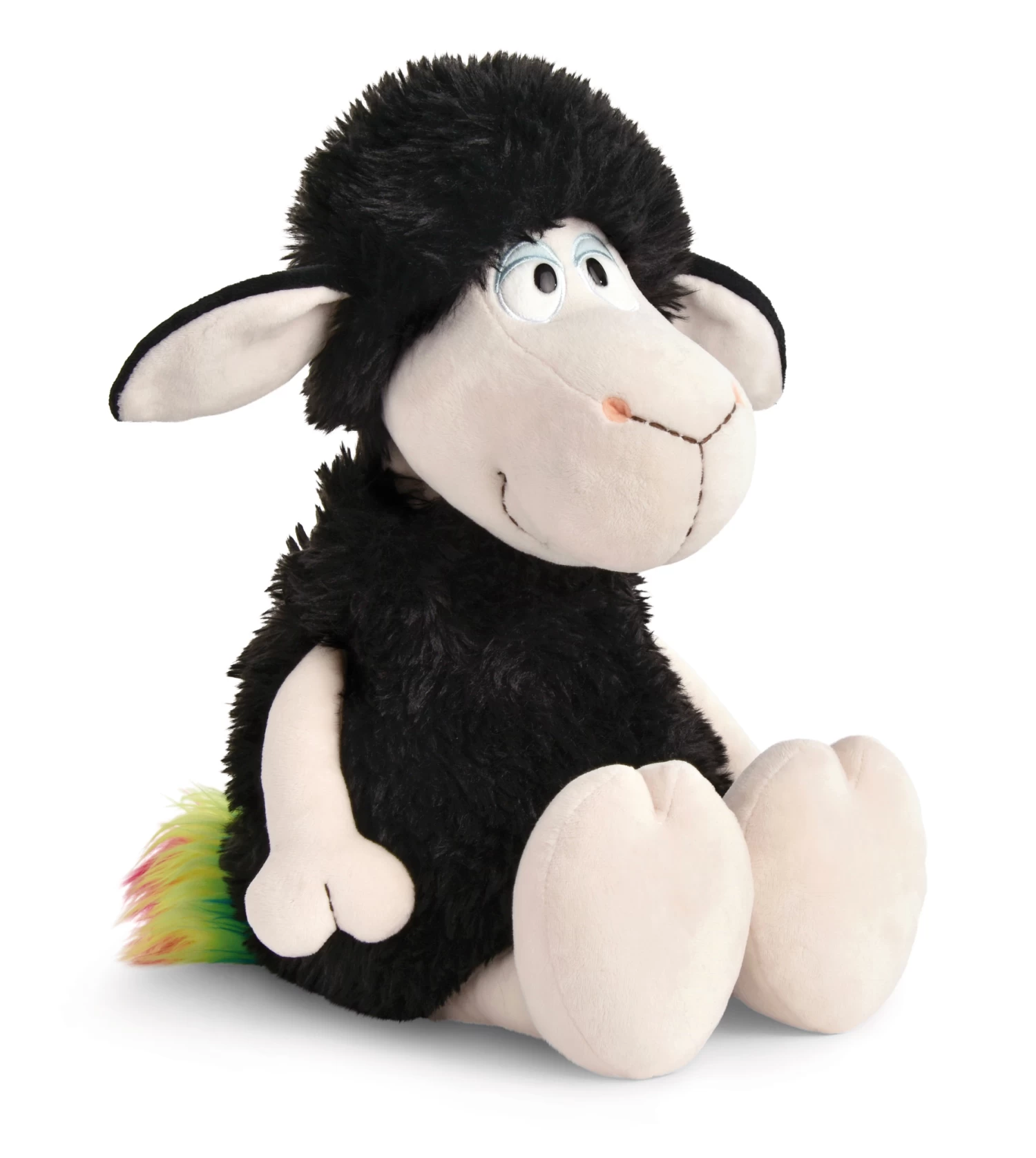 Nici 48253 Schwarzes Schaf Jerome 70cm Plüsch Comic-Look Wolf Ulvy & Friends 5 Nici 48253 Schwarzes Schaf Jerome 70cm Plüsch Comic-Look Wolf Ulvy & Friends – Bild 5